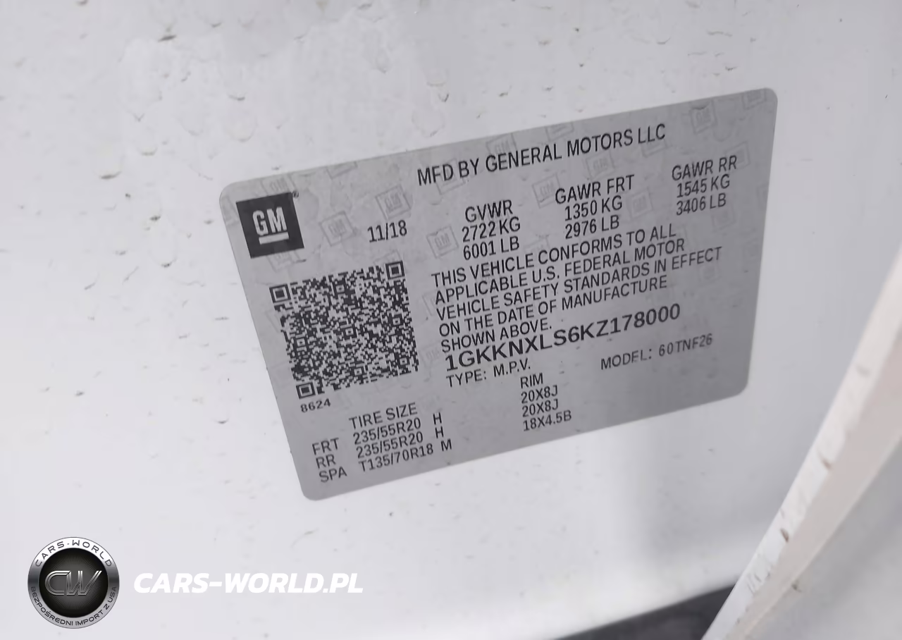 2019 GMC Acadia Denali VIN:1GKKNXLS6KZ178000 - 9