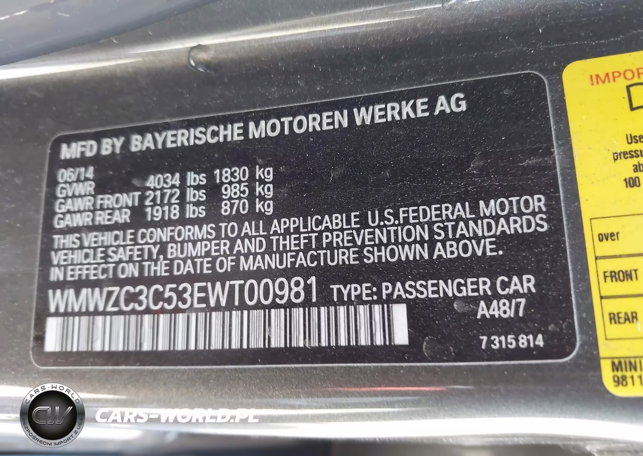 2014 Mini Countryman Cooper S VIN:WMWZC3C53EWT00981 - 9