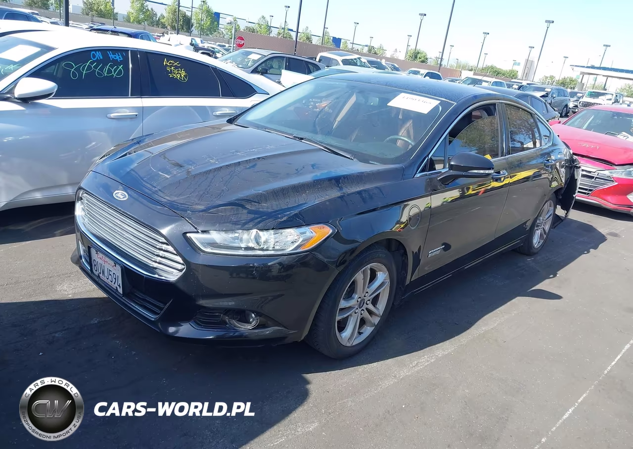 2016 Ford Fusion Energi Titanium VIN:3FA6P0SU7GR229149 - 2