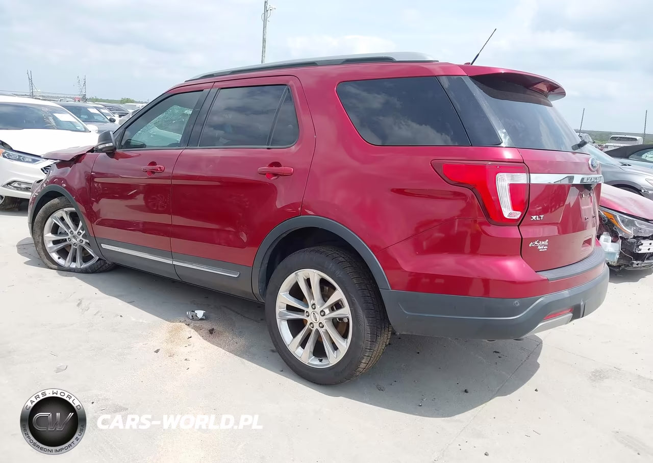 2019 Ford Explorer Xlt VIN:1FM5K7D87KGA73154 - 3