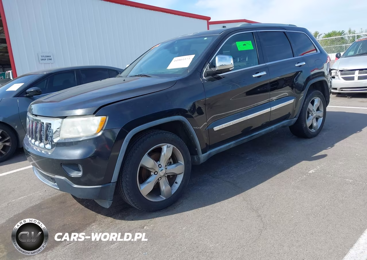 2011 Jeep Grand Cherokee Overland VIN:1J4RS6GT3BC601595 - 2