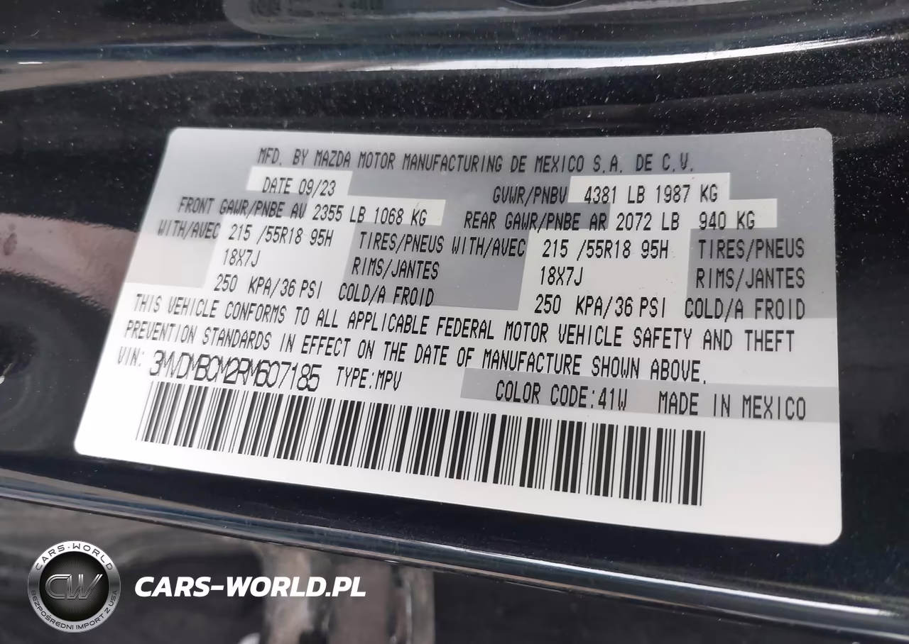 2024 Mazda Cx-30 2.5 S Preferred Package VIN:3MVDMBCM2RM607185 - 9