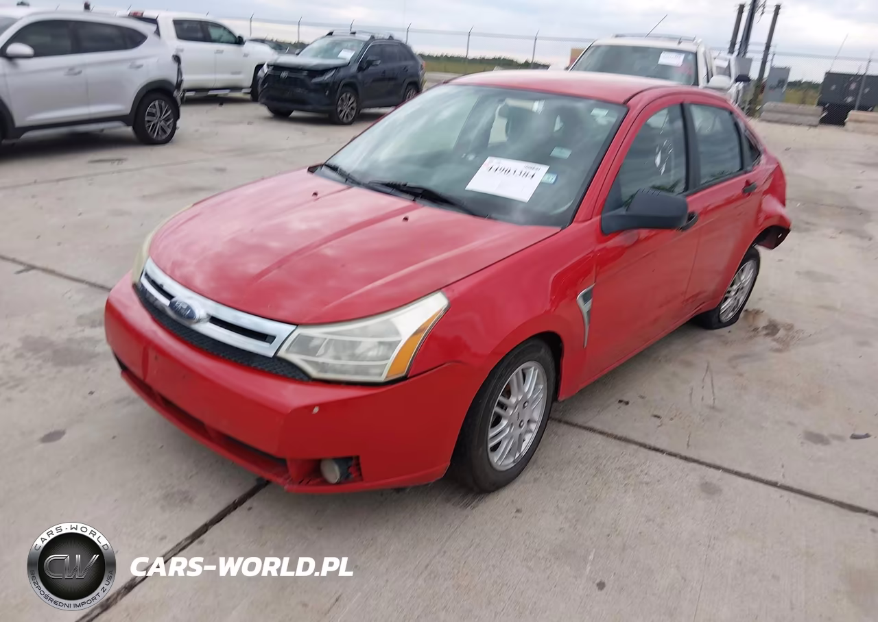 2008 Ford Focus Se-Ses VIN:1FAHP35N28W102676 - 2