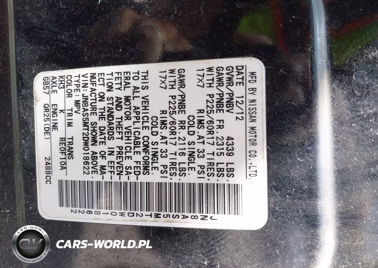 2013 Nissan Rogue Sv VIN:JN8AS5MT2DW018622 - 9