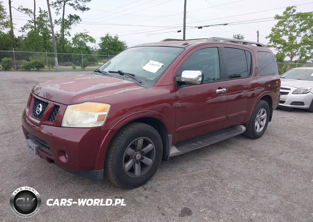 2012 Nissan Armada Sv VIN:5N1AA0ND1CN604088 - 2