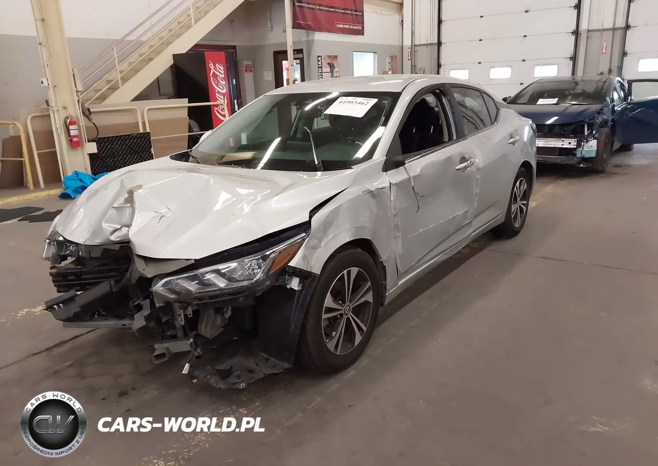 2022 Nissan Sentra Sv Xtronic Cvt VIN:3N1AB8CV4NY256033 - 2