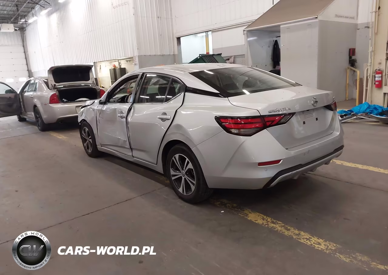 2022 Nissan Sentra Sv Xtronic Cvt VIN:3N1AB8CV4NY256033 - 3