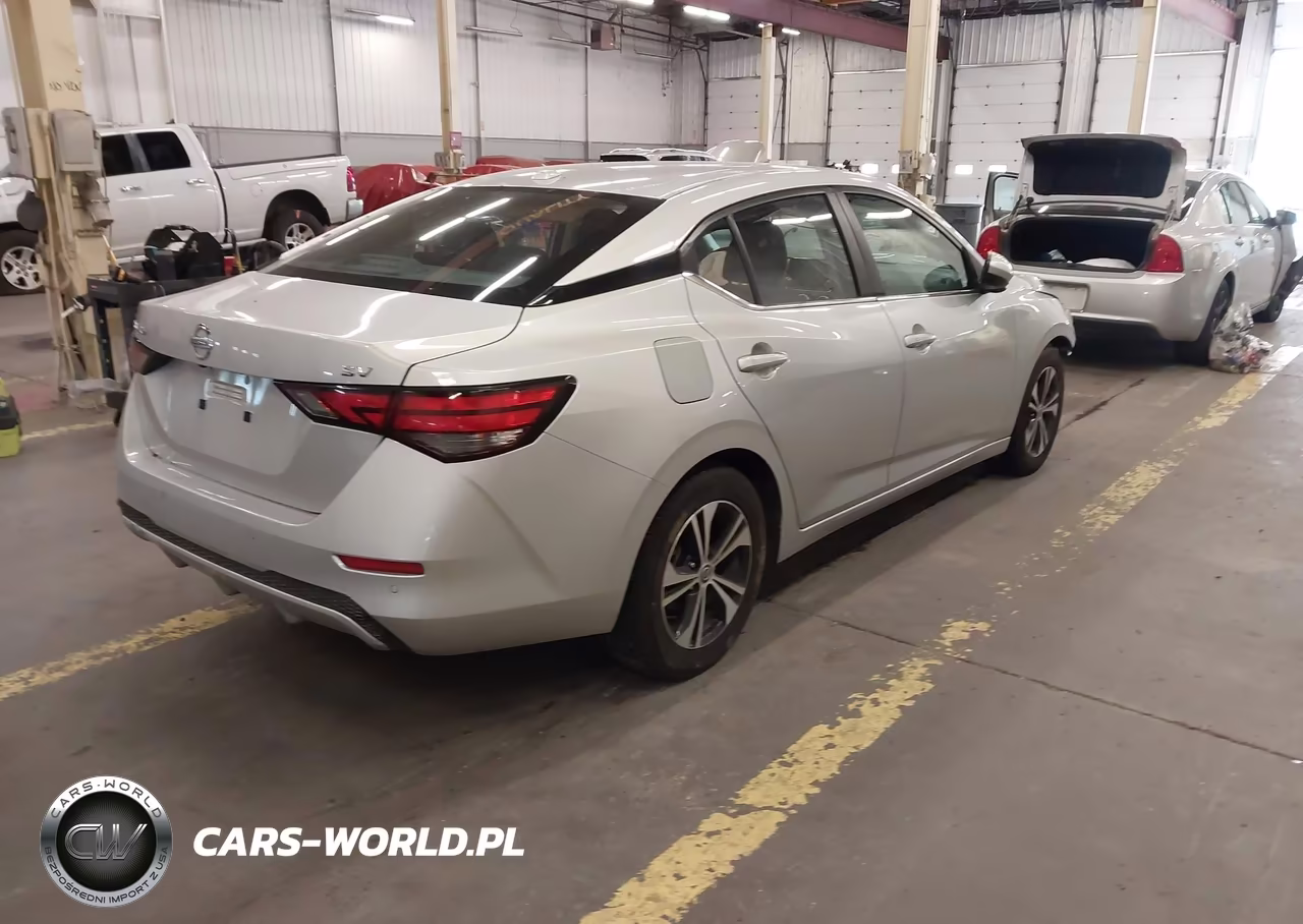 2022 Nissan Sentra Sv Xtronic Cvt VIN:3N1AB8CV4NY256033 - 4