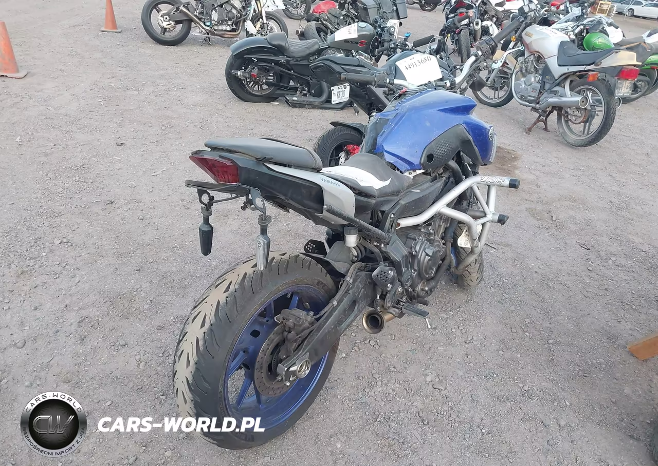 2021 Yamaha Mt07 VIN:JYARM32E3MA001371 - 4