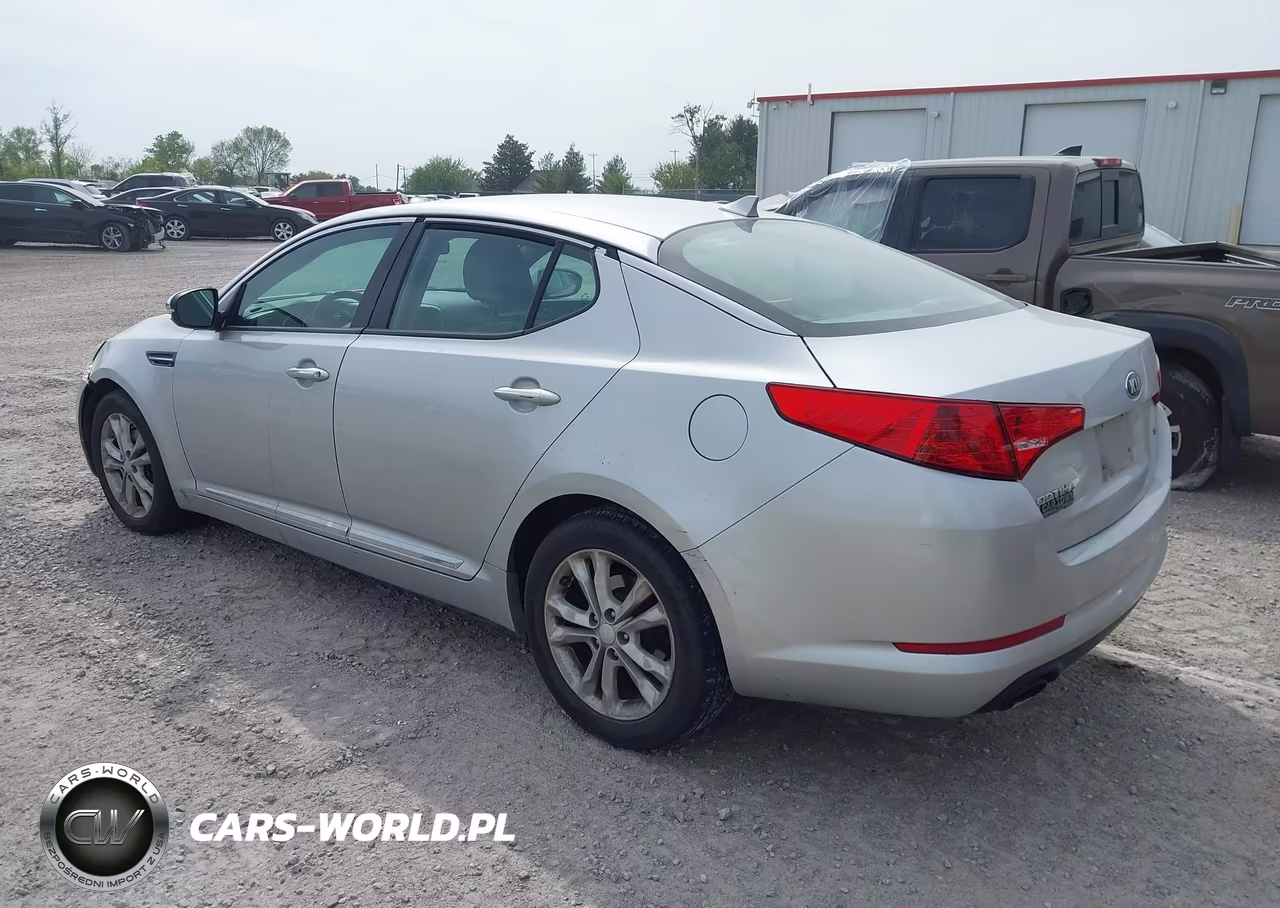2013 Kia Optima Lx VIN:5XXGM4A74DG182599 - 3