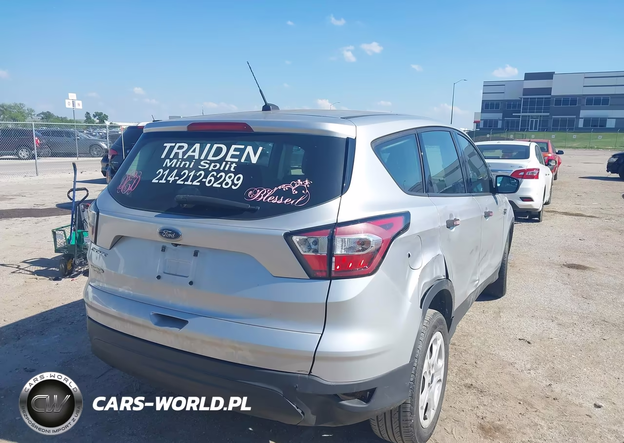 2017 Ford Escape S VIN:1FMCU0F73HUD28177 - 4