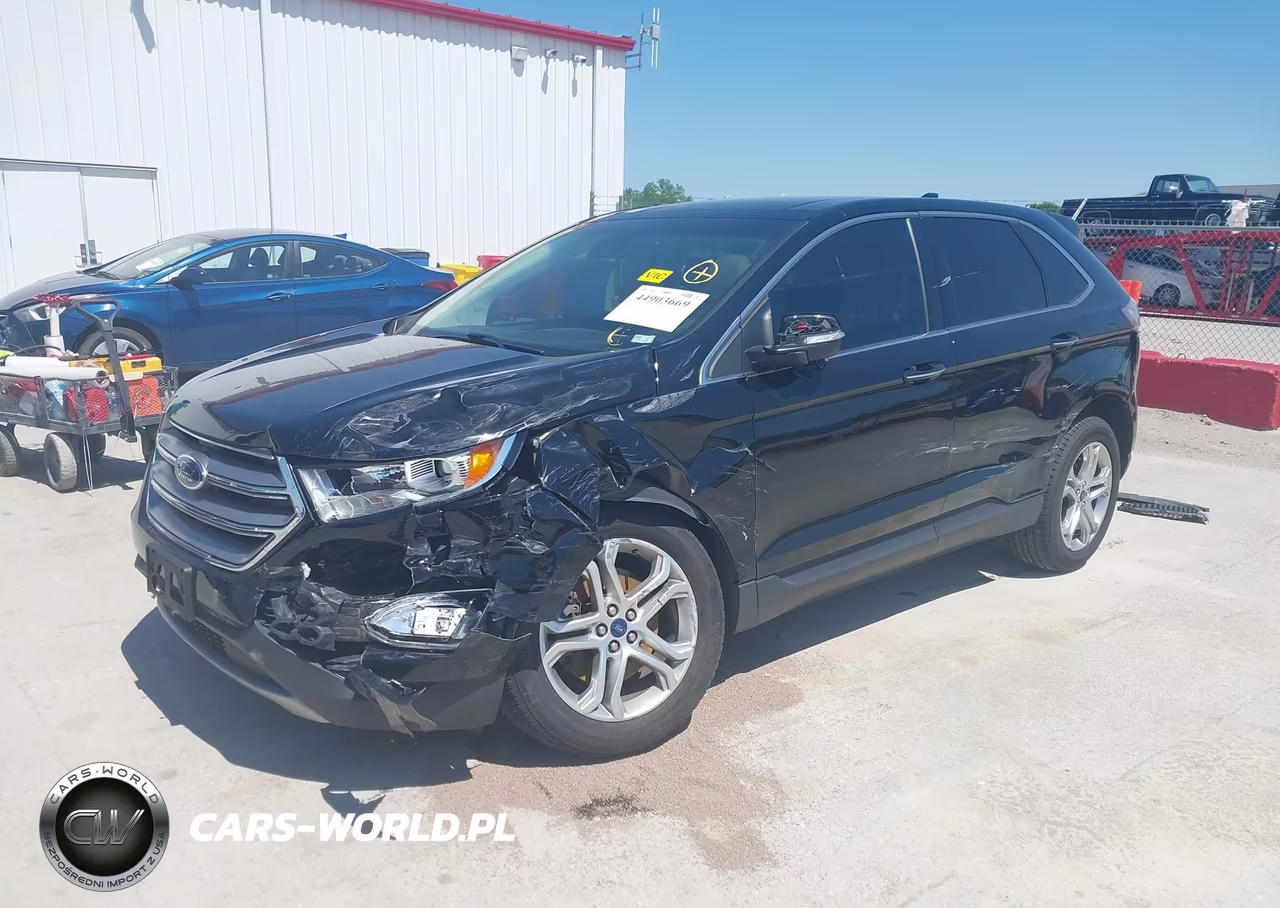 2018 Ford Edge Titanium VIN:2FMPK4K89JBB39333 - 2