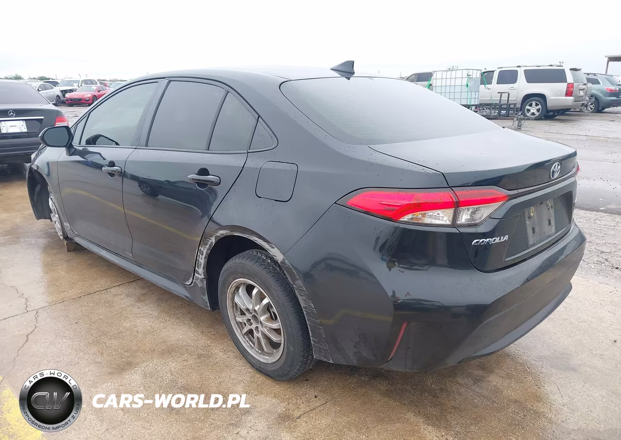 2022 Toyota Corolla Hybrid Le VIN:JTDEAMDE1NJ057051 - 3