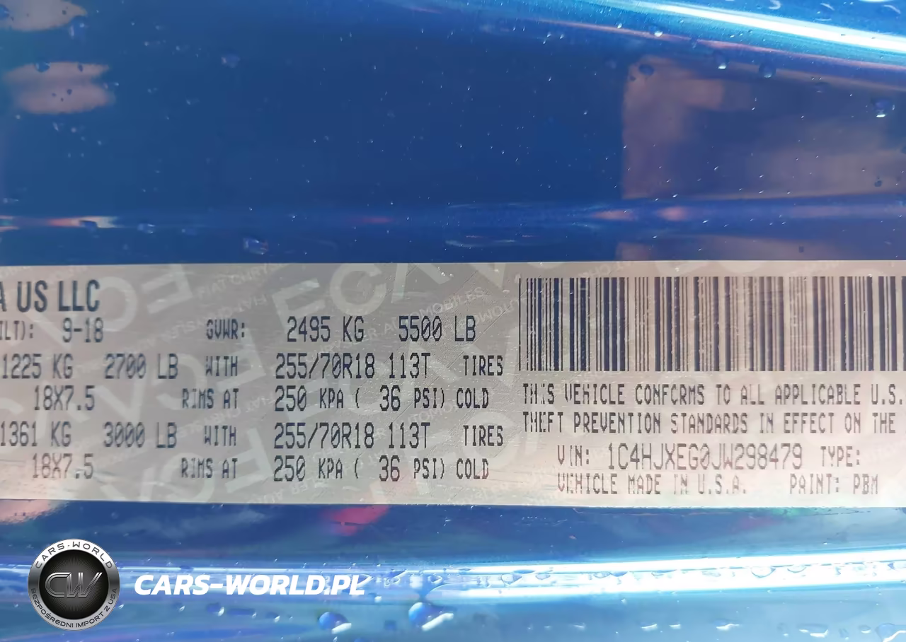 2018 Jeep Wrangler Unlimited Sahara 4X4 VIN:1C4HJXEG0JW298479 - 9