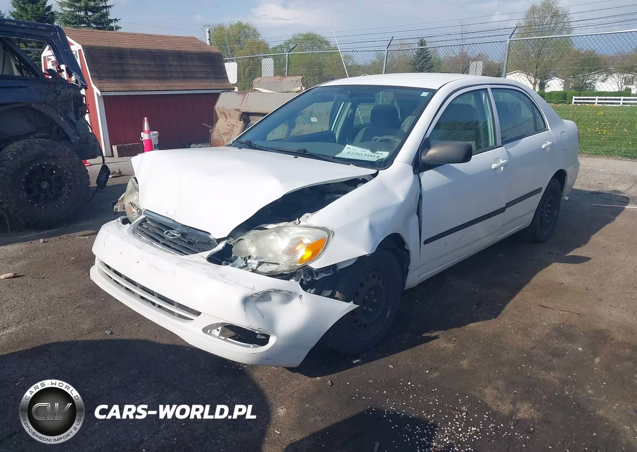 2008 Toyota Corolla Ce VIN:2T1BR32E78C869575 - 2