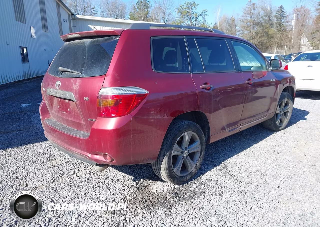 2008 Toyota Highlander Sport VIN:JTEES43A782077052 - 4