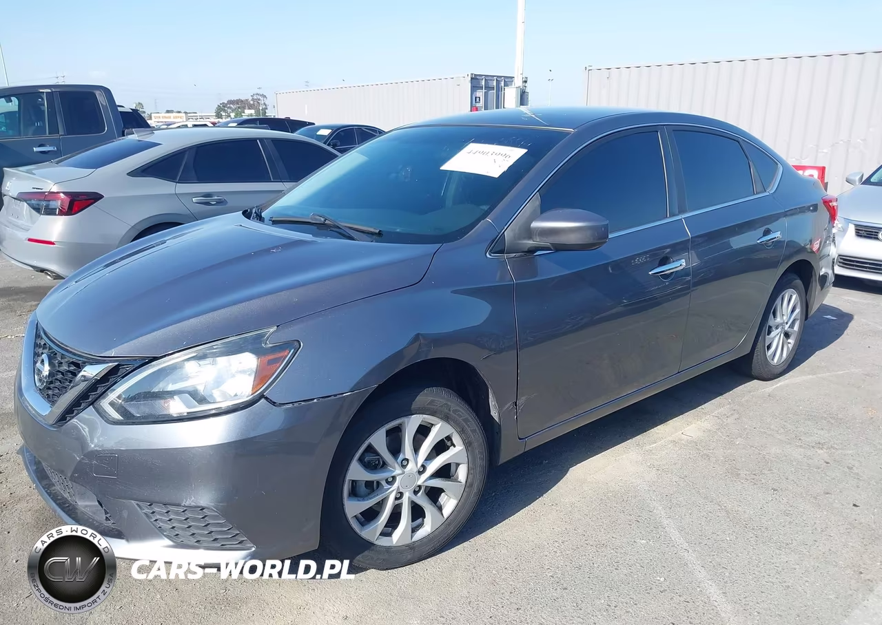 2019 Nissan Sentra Sv VIN:3N1AB7AP9KY287336 - 2