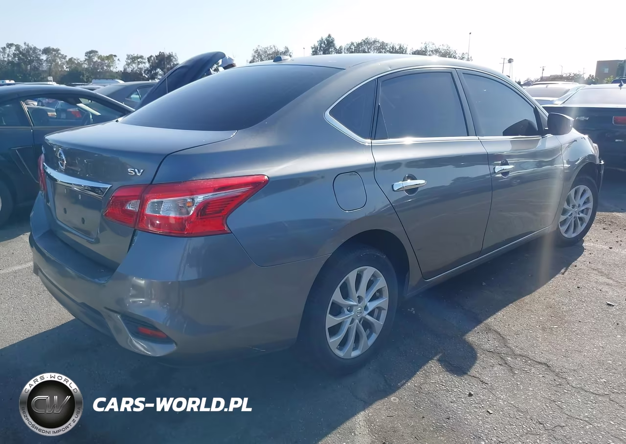 2019 Nissan Sentra Sv VIN:3N1AB7AP9KY287336 - 4