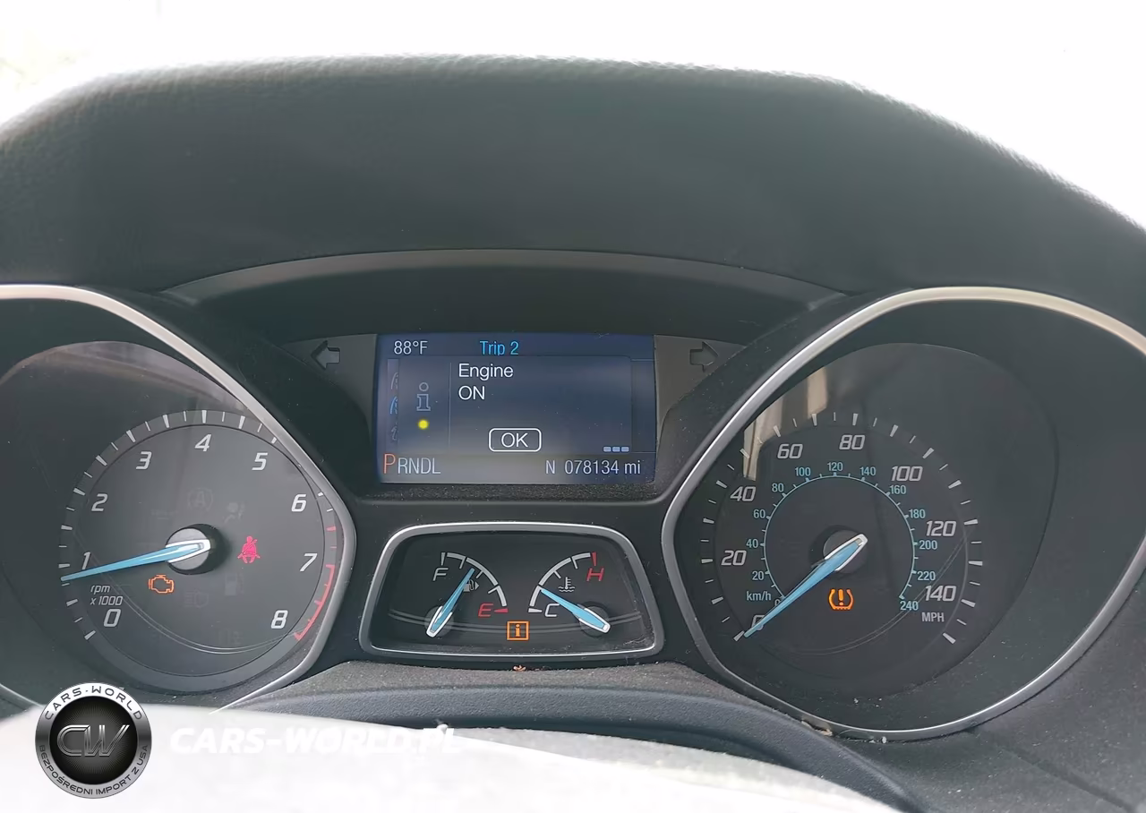 2014 Ford Focus Se VIN:1FADP3F28EL228864 - 7