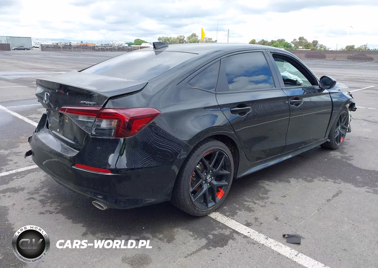 2025 Honda Civic Sport VIN:2HGFE2F57SH569521 - 4