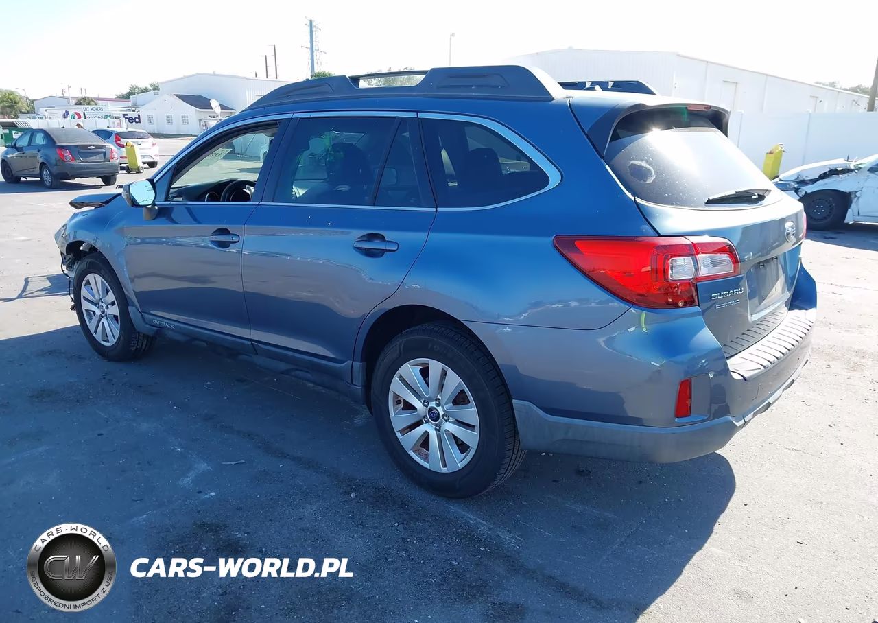 2015 Subaru Outback 2.5I Premium VIN:4S4BSBFC0F3354183 - 3