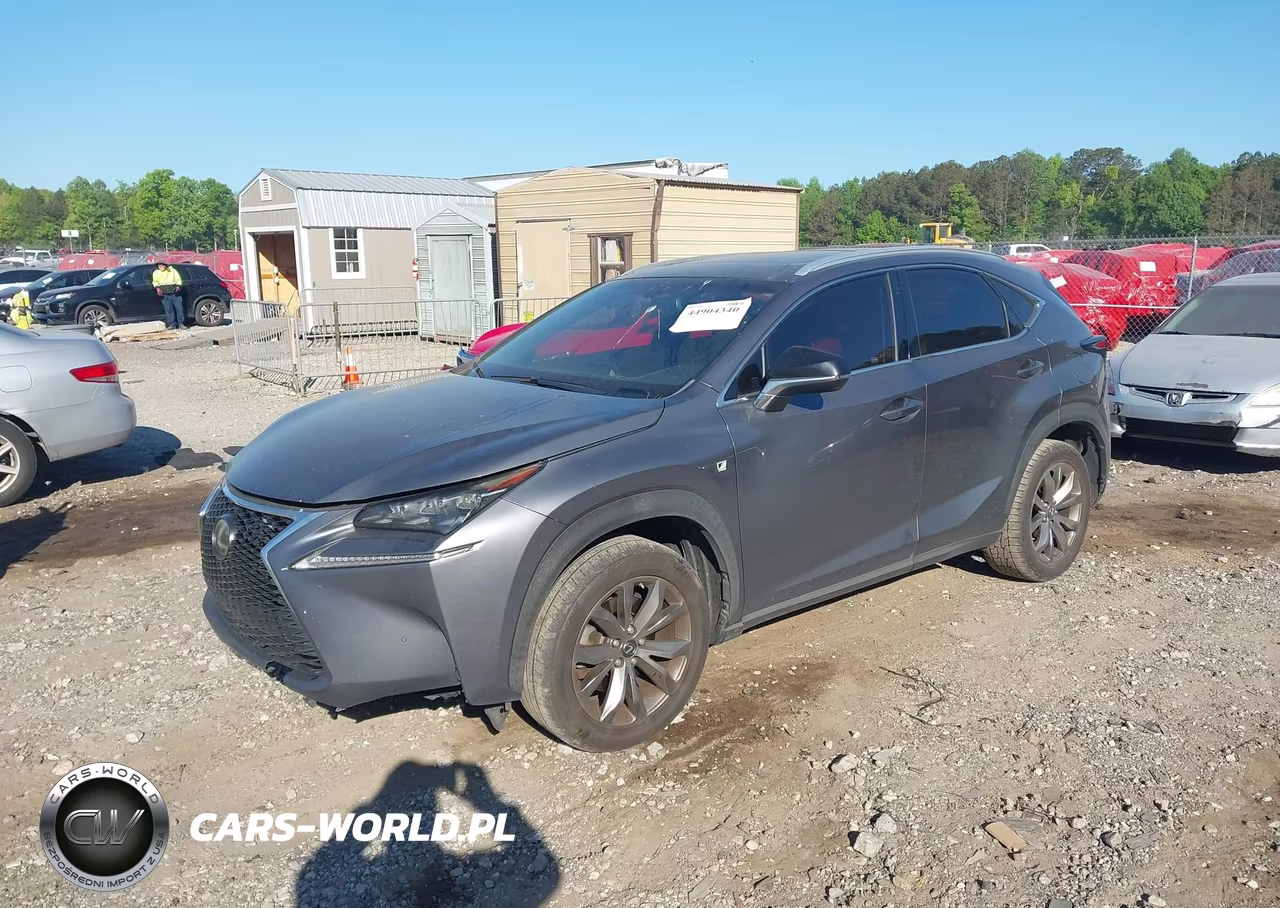 2017 Lexus Nx 200T F Sport VIN:JTJYARBZ4H2052843 - 2