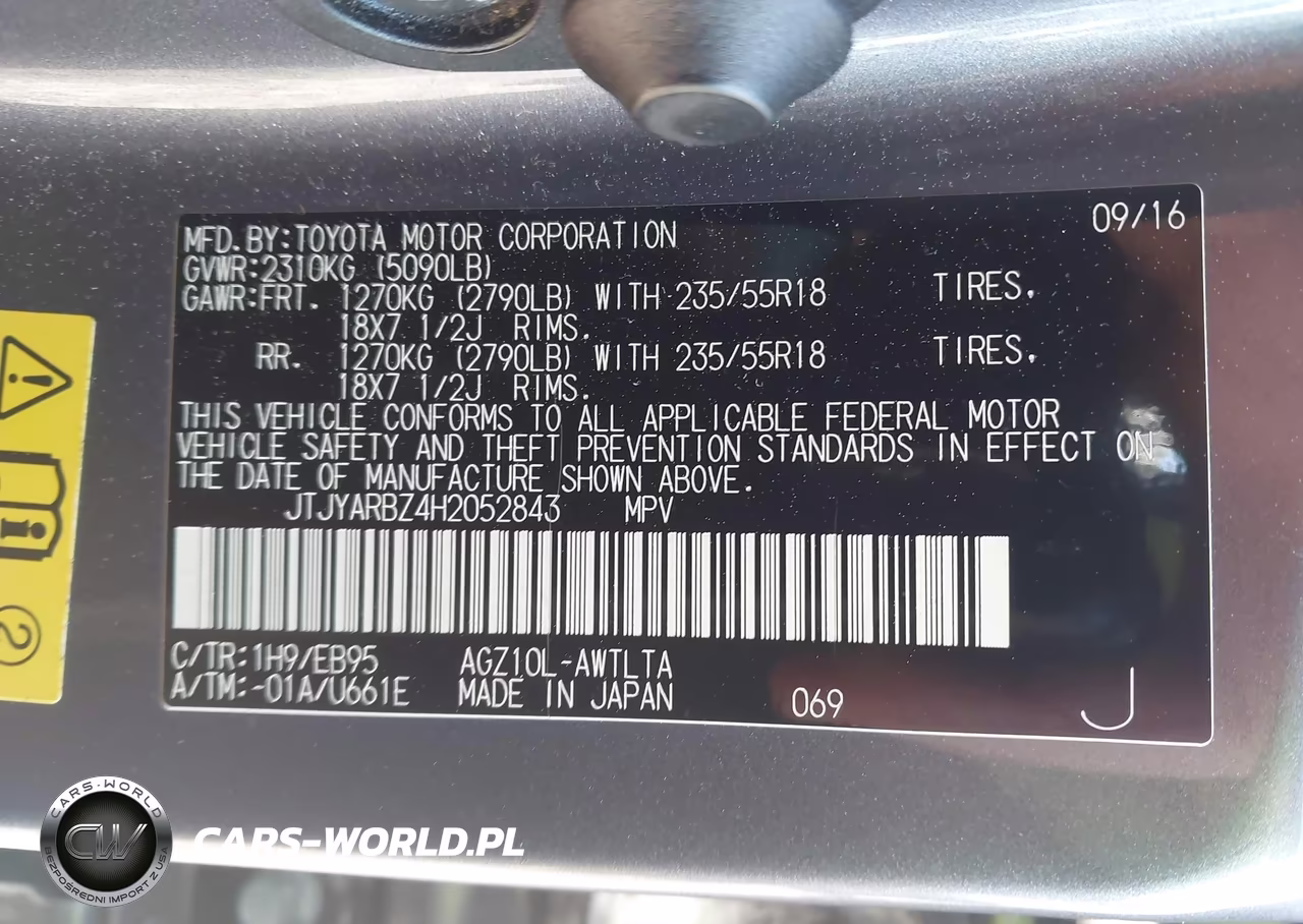 2017 Lexus Nx 200T F Sport VIN:JTJYARBZ4H2052843 - 9