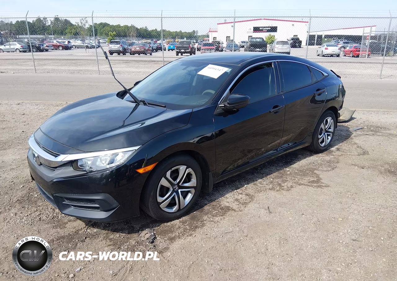 2016 Honda Civic Lx VIN:19XFC2F59GE085678 - 2