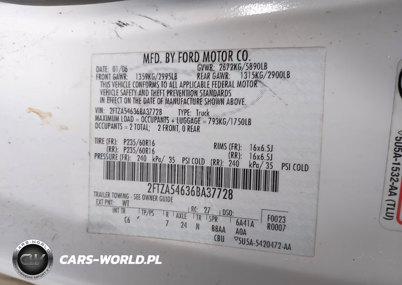 2006 Ford Freestar VIN:2FTZA54636BA37728 - 9