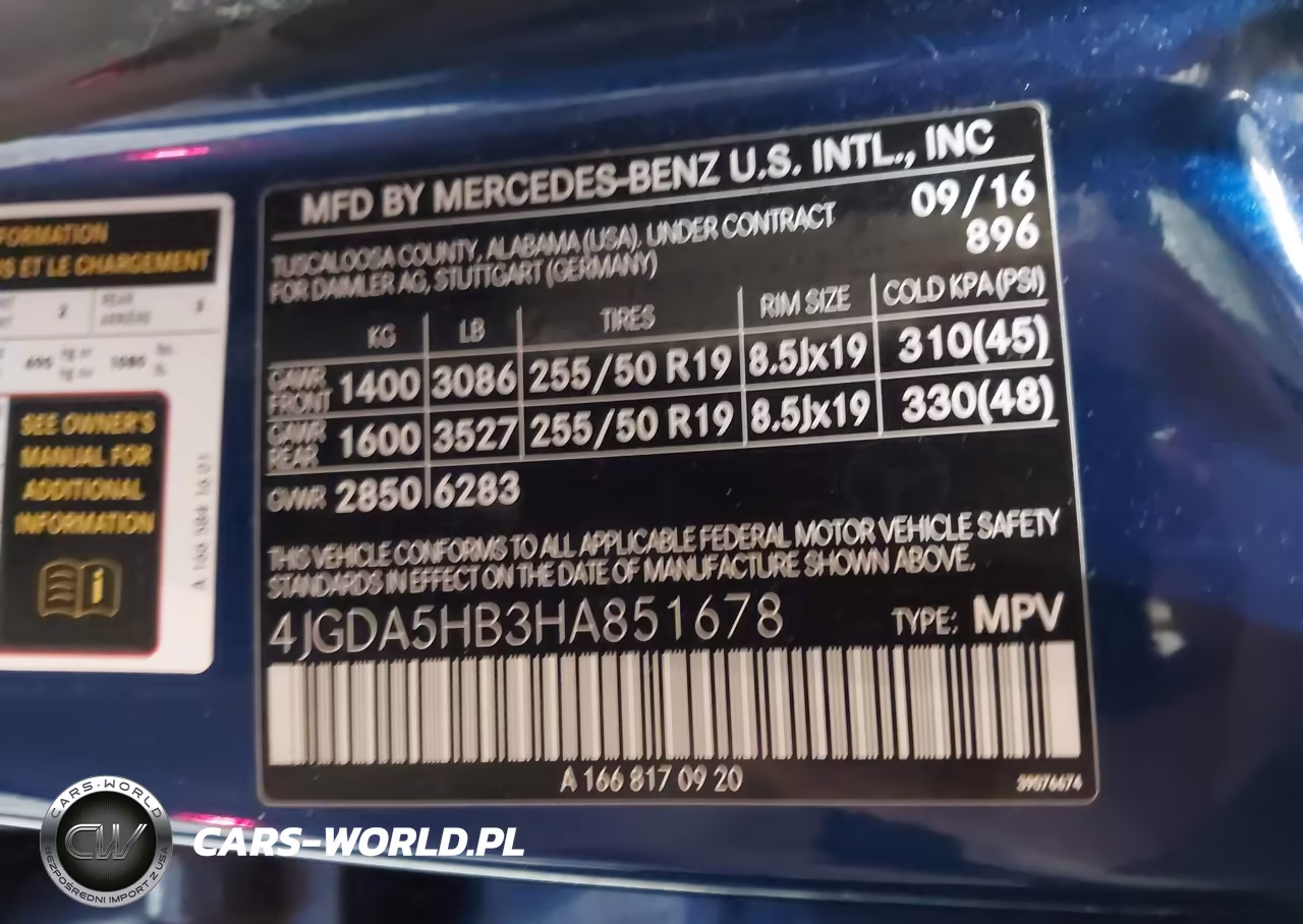2017 Mercedes-Benz Gle 350 4Matic VIN:4JGDA5HB3HA851678 - 9