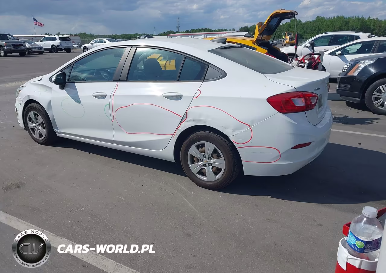 2017 Chevrolet Cruze Ls Auto VIN:1G1BC5SM0H7224104 - 3