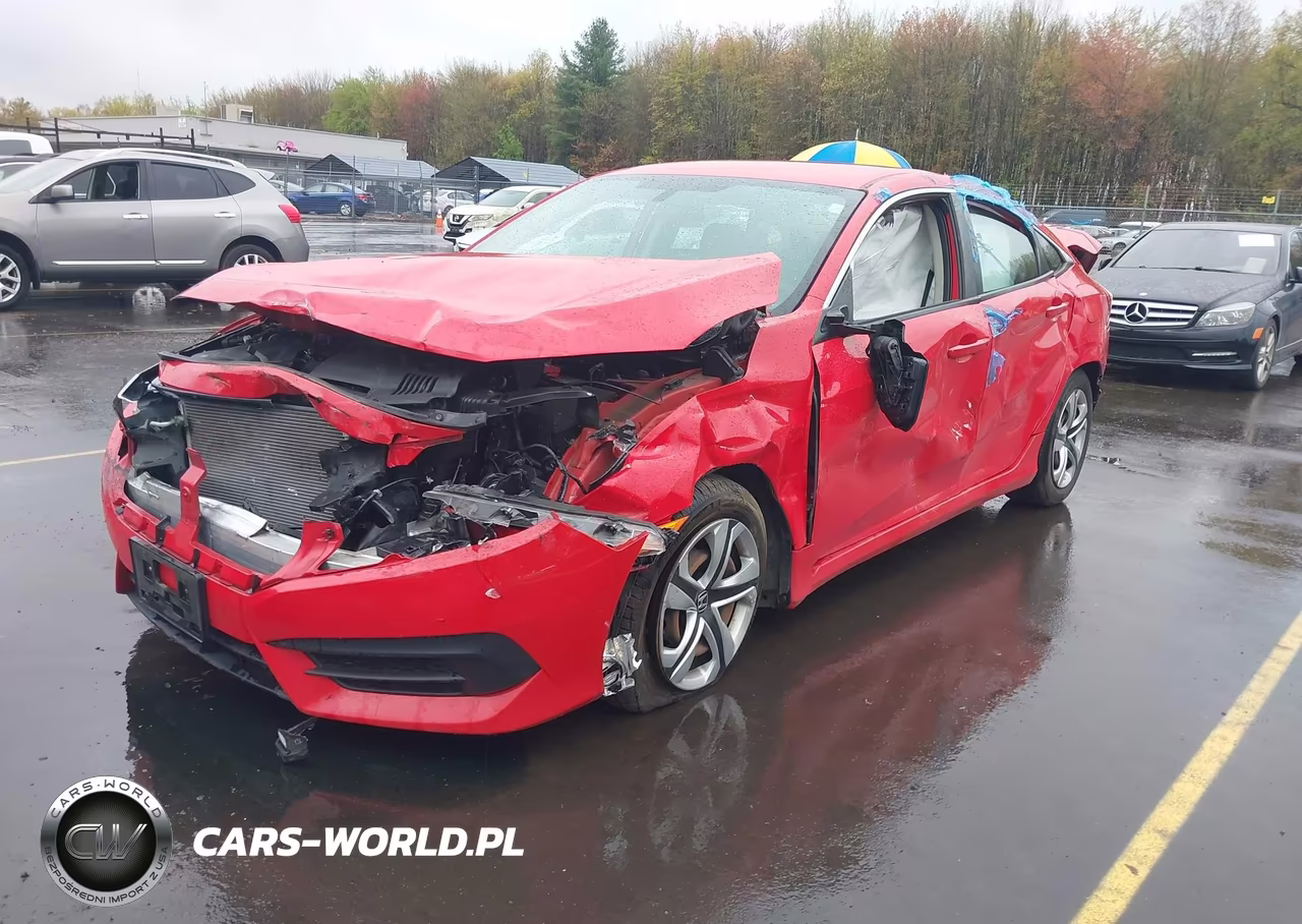 2018 Honda Civic Lx VIN:2HGFC2F59JH586177 - 2