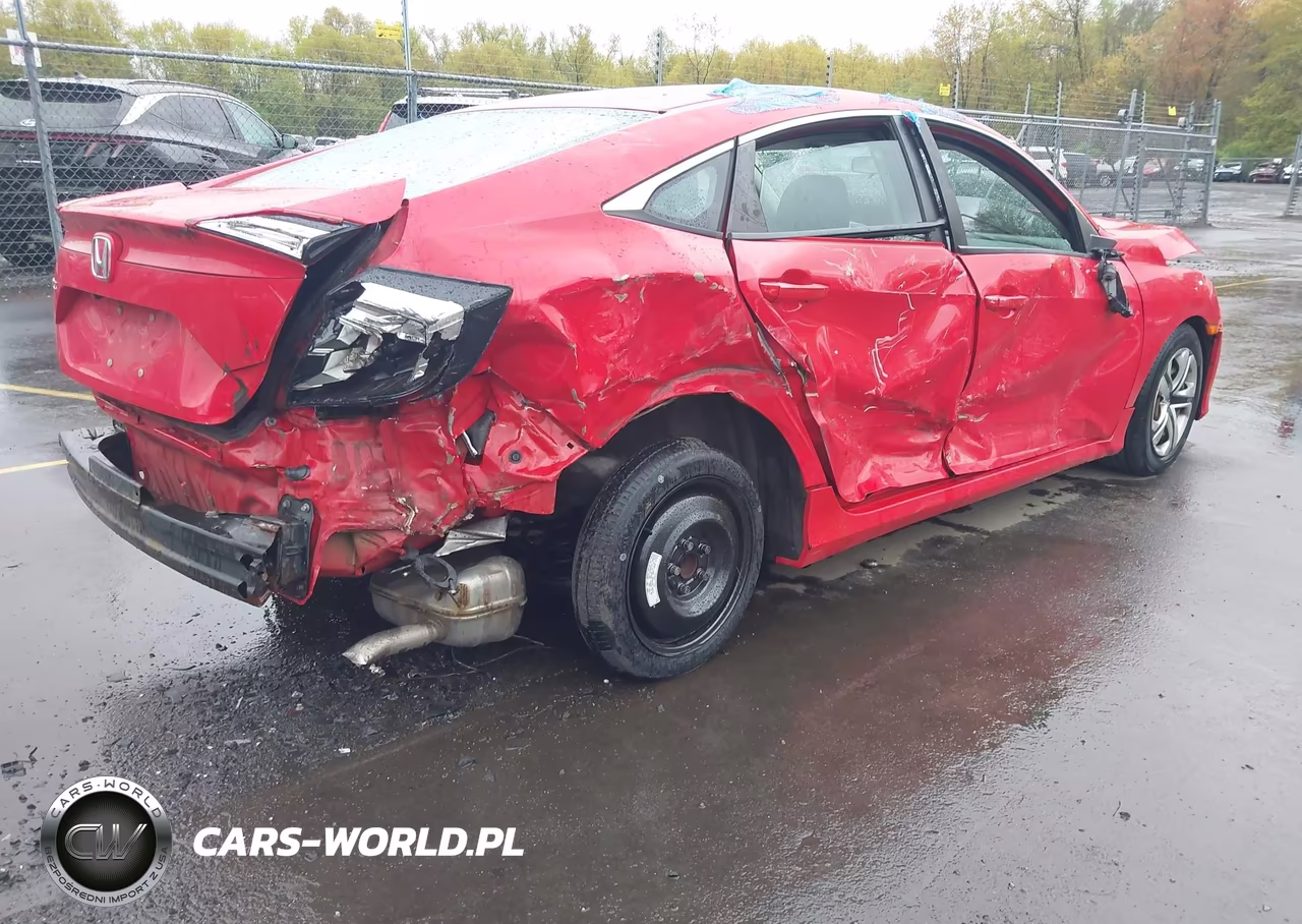 2018 Honda Civic Lx VIN:2HGFC2F59JH586177 - 4