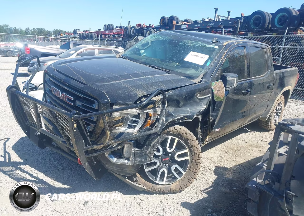 2021 GMC Sierra 1500 4Wd Short Box At4 VIN:3GTU9EET2MG240112 - 2