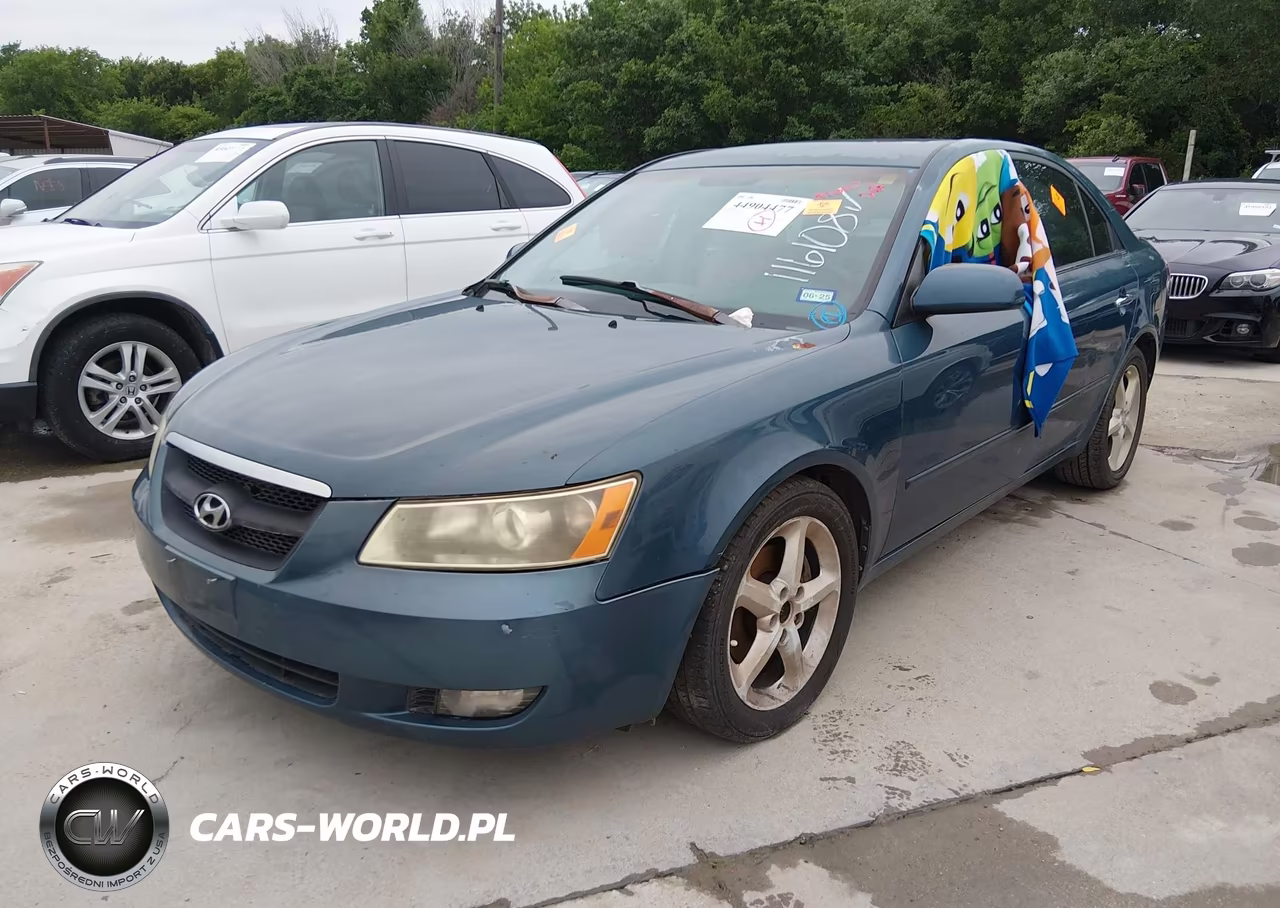 2006 Hyundai Sonata Gls V6-Lx V6 VIN:5NPEU46F56H116108 - 2