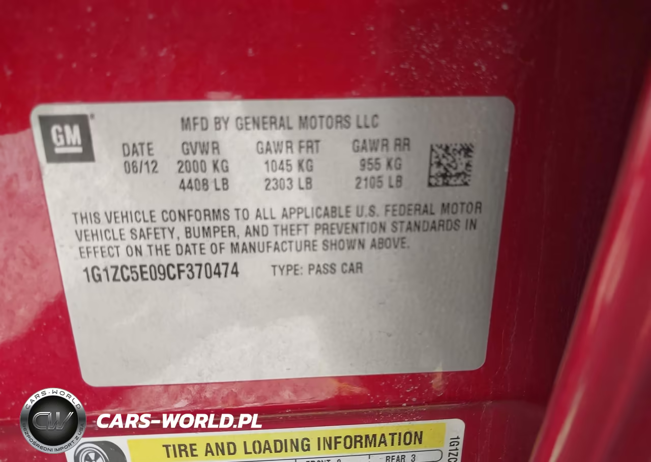 2012 Chevrolet Malibu 1Lt VIN:1G1ZC5E09CF370474 - 9