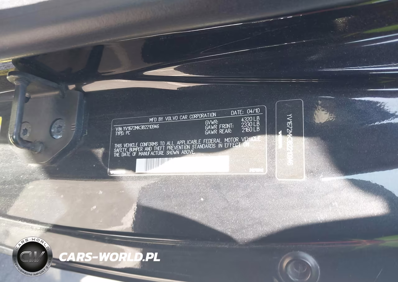 2011 Volvo C30 T5-T5 R-Design VIN:YV1672MK3B2210946 - 9