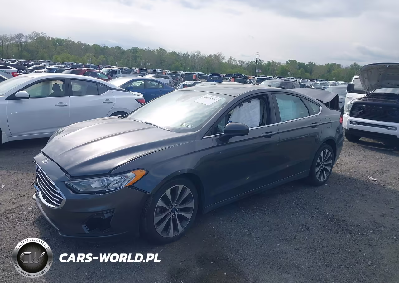 2019 Ford Fusion Se VIN:3FA6P0T94KR271152 - 2