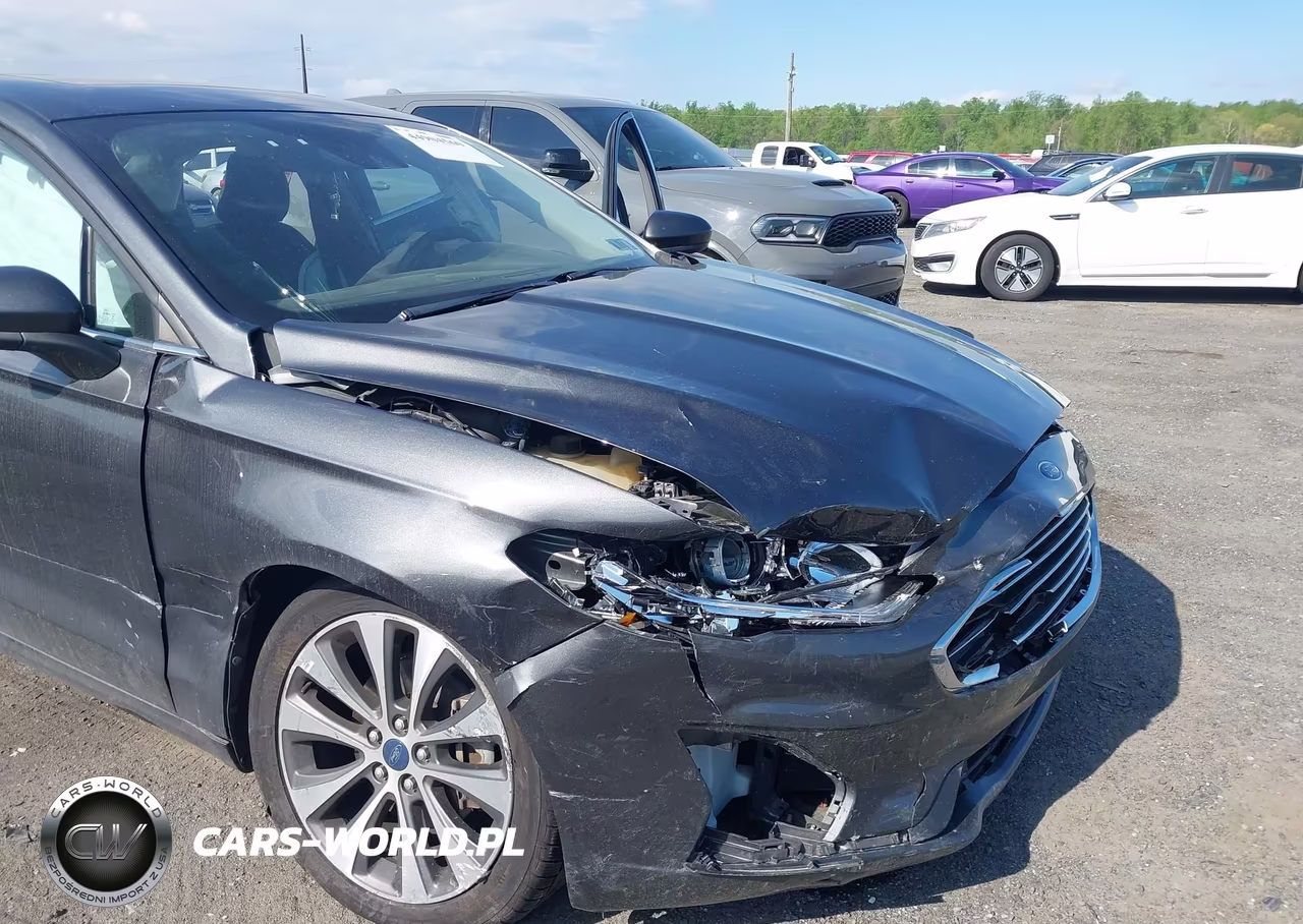 2019 Ford Fusion Se VIN:3FA6P0T94KR271152 - 6