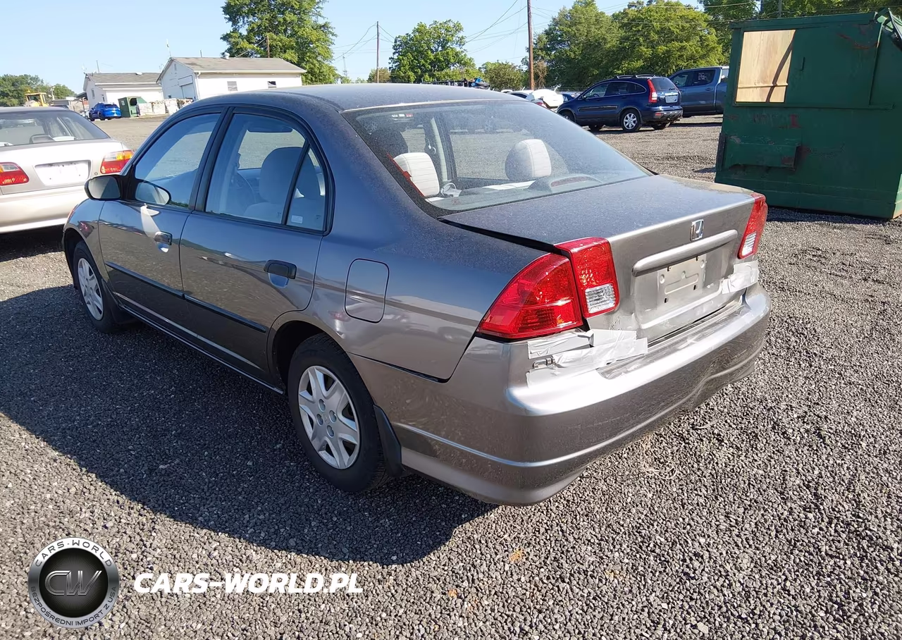 2005 Honda Civic Vp VIN:2HGES16305H507136 - 3