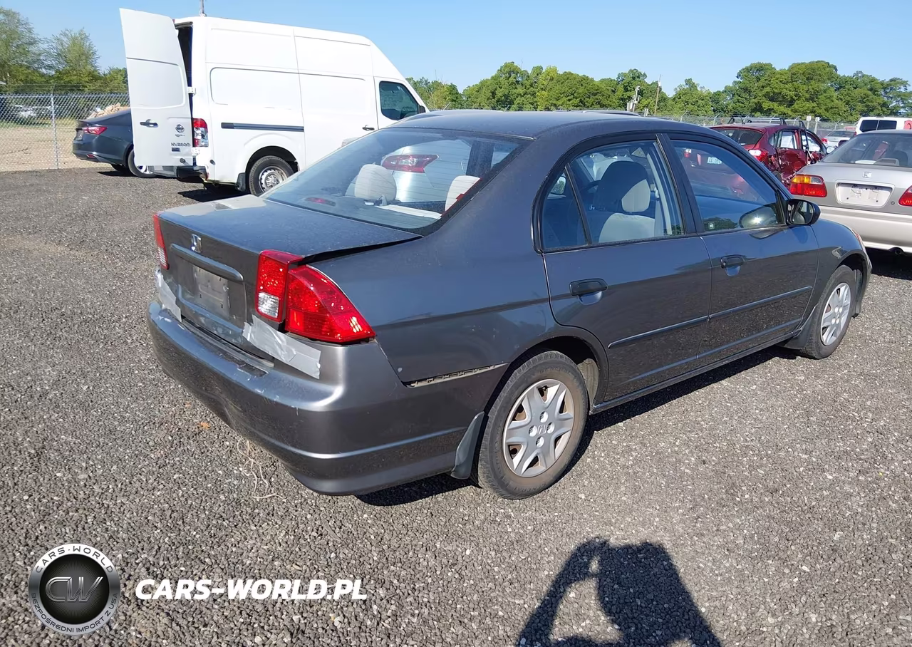 2005 Honda Civic Vp VIN:2HGES16305H507136 - 4