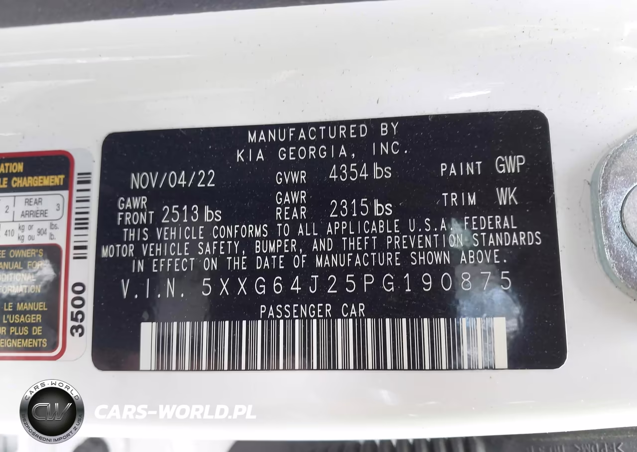 2023 Kia K5 Gt-Line VIN:5XXG64J25PG190875 - 9