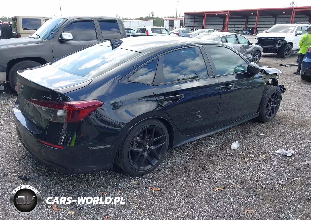 2025 Honda Civic Sport VIN:2HGFE2F56SH595012 - 4