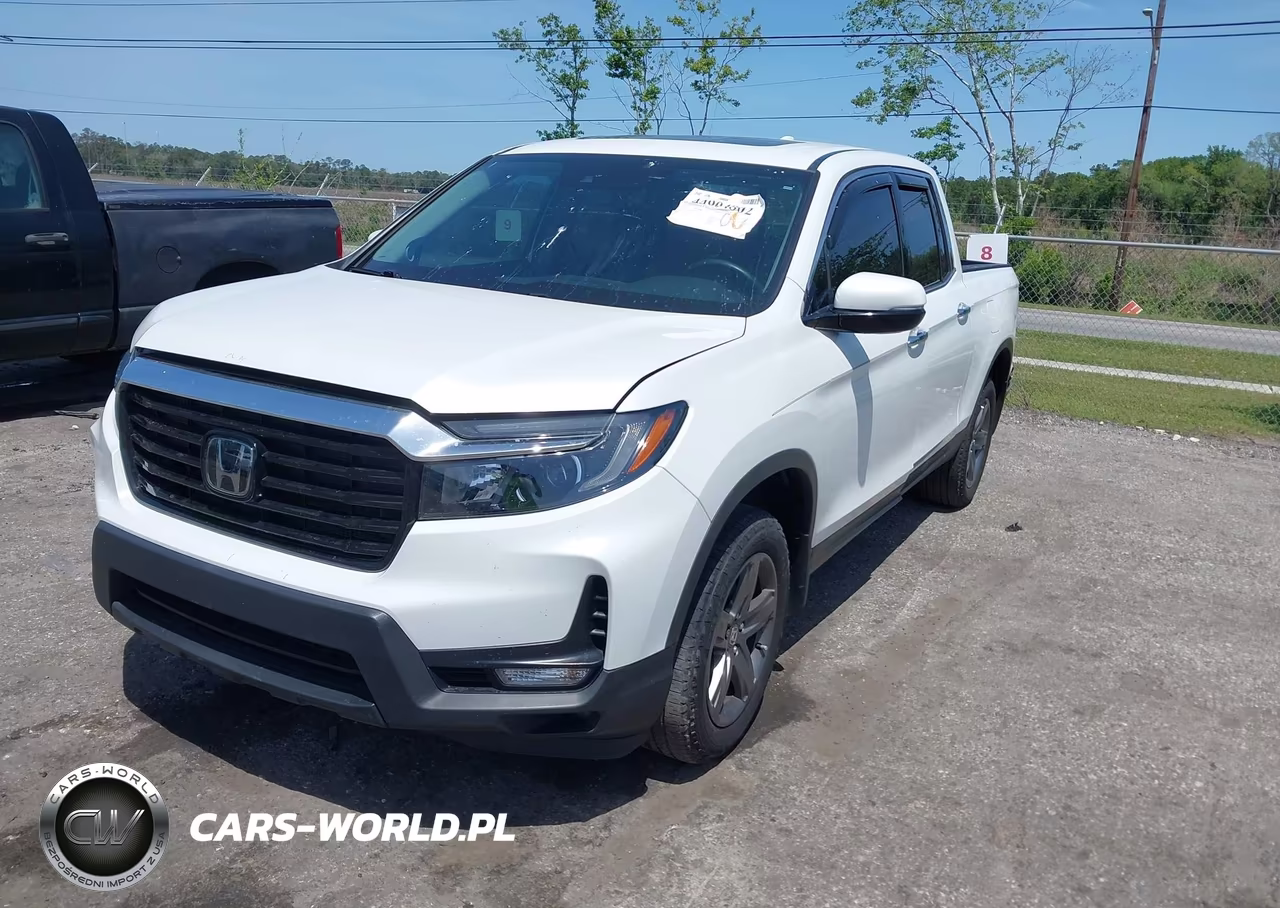 2022 Honda Ridgeline Rtl-E VIN:5FPYK3F70NB025886 - 2