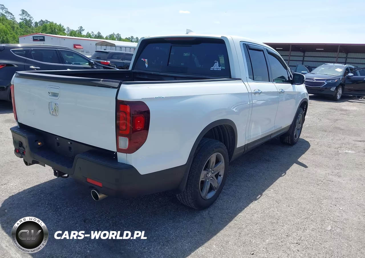 2022 Honda Ridgeline Rtl-E VIN:5FPYK3F70NB025886 - 4
