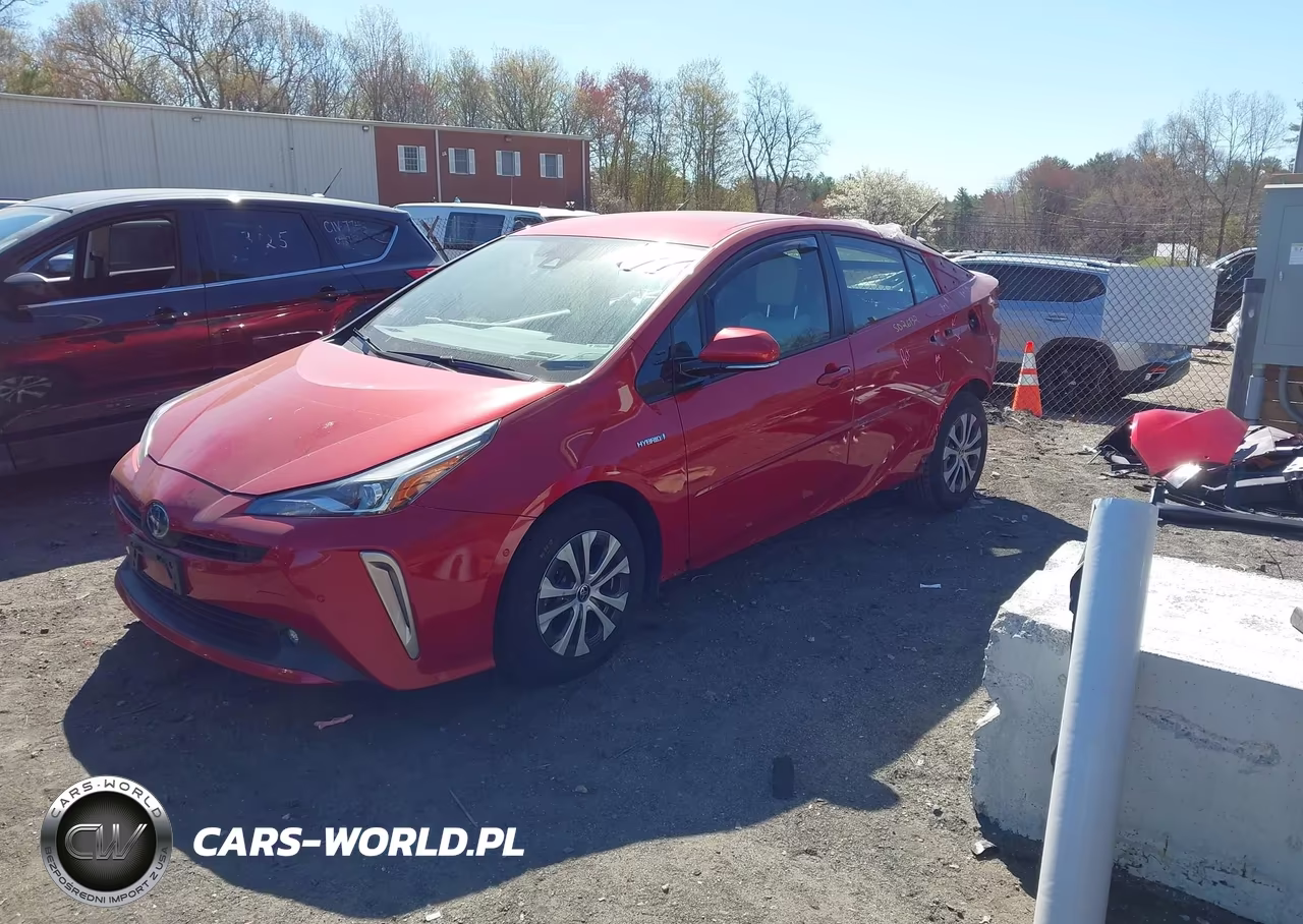 2019 Toyota Prius Xle VIN:JTDL9RFU1K3000561 - 2