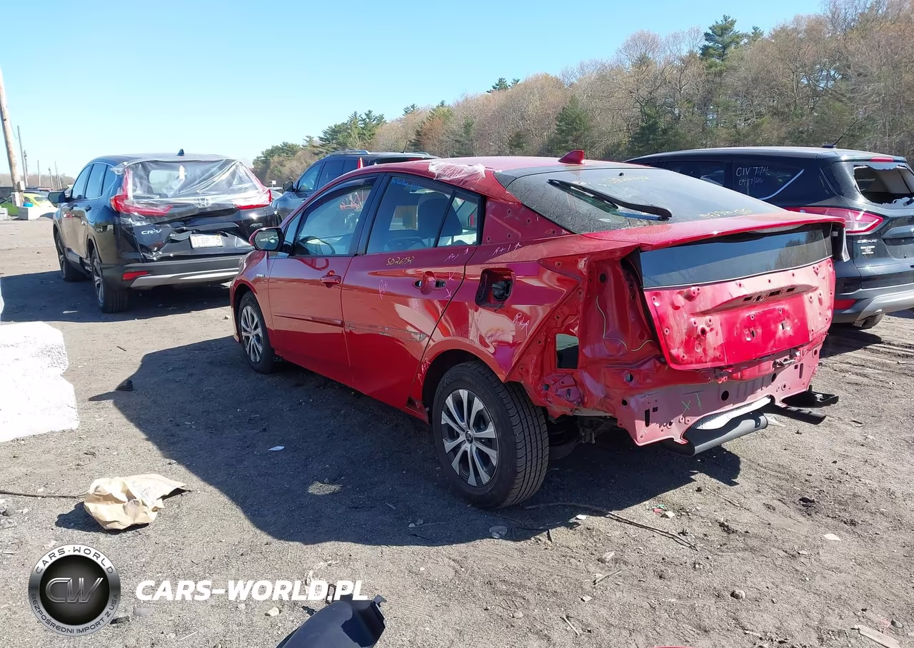 2019 Toyota Prius Xle VIN:JTDL9RFU1K3000561 - 3