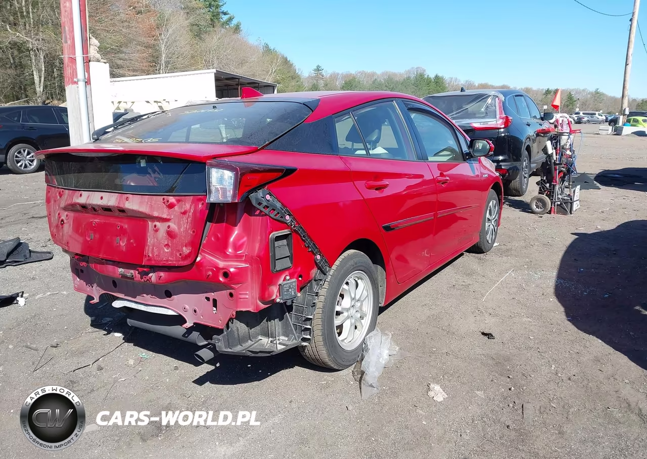 2019 Toyota Prius Xle VIN:JTDL9RFU1K3000561 - 4