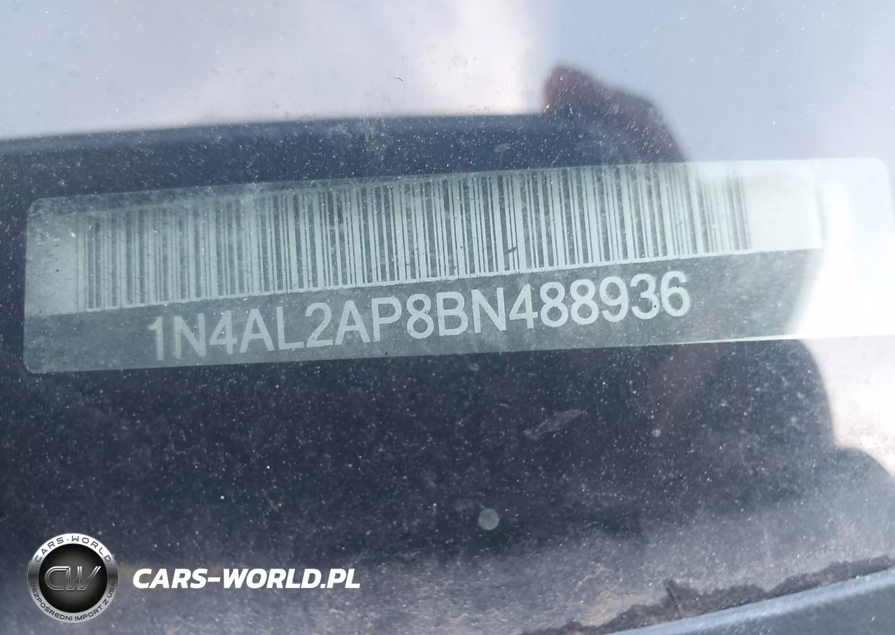 2011 Nissan Altima 2.5 S VIN:1N4AL2AP8BN488936 - 9