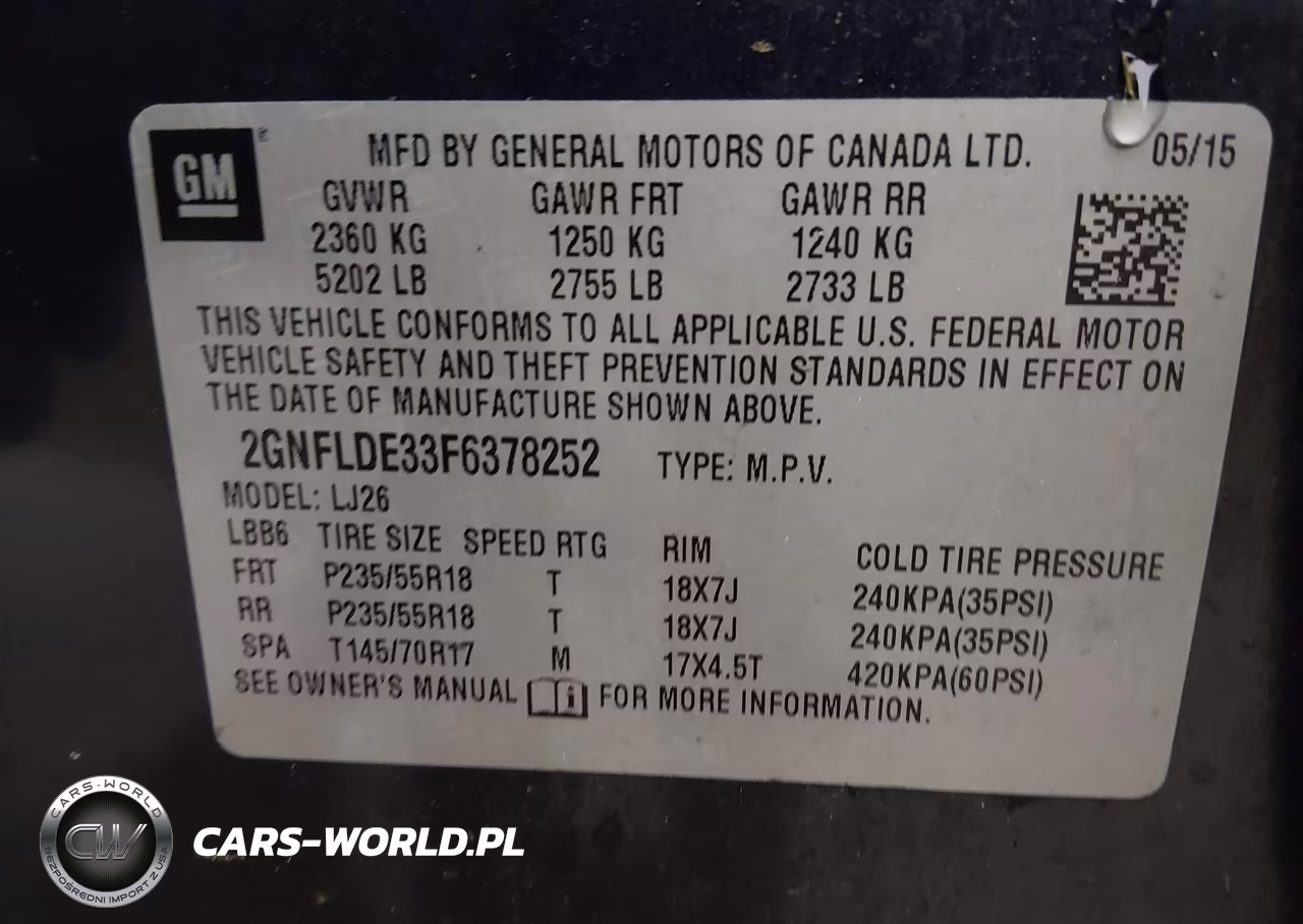 2015 Chevrolet Equinox Ltz VIN:2GNFLDE33F6378252 - 9